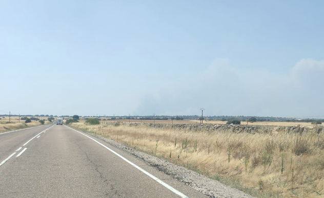 Incendio De Fermoselle Entre Villaseco De Los Reyes