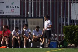 Toni Sánchez, en el choque ante Mulier FCN | FOTO JUANES