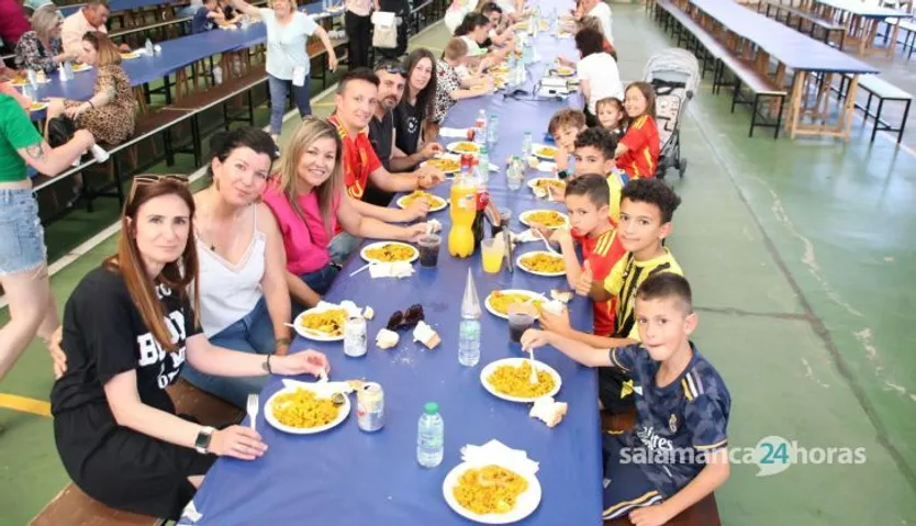 Paella popular en Calvarrasa de Abajo