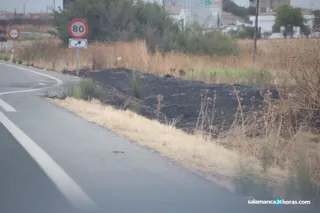 Miranda de Azán incendio coche 2