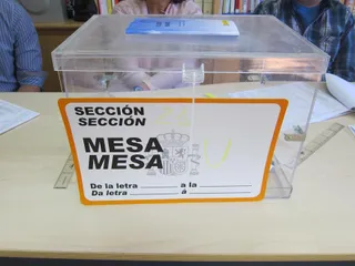 Urna electoral. EP
