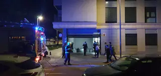 Incendio avenida de La Serna. | José Ángel Vegas