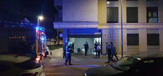 Incendio avenida de La Serna. | José Ángel Vegas