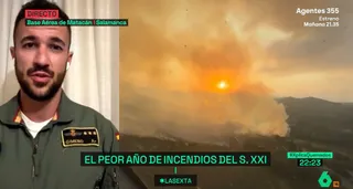 Capitán Javier Gimeno desde Matacán en laSexta Xplica