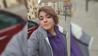 Imagen difundida de Amaya, la joven desaparecida