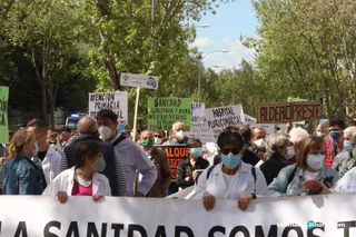 GALERÍA | Marea Blanca en Salamanca - Mayo de 2021