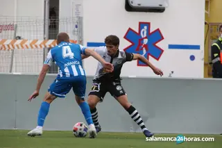 Marín, ante el Deportivo.