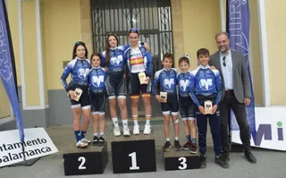 Salamanca Es ciclismo se lleva con una victoria y tres podios