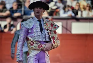 El torero Daniel Luque haciendo el paseíllo en Las Ventas | Fotografía Mélanie Huertas, prensa Daniel Luque