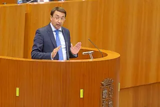 Fernando Pablos, presente en las Cortes de Castilla y León