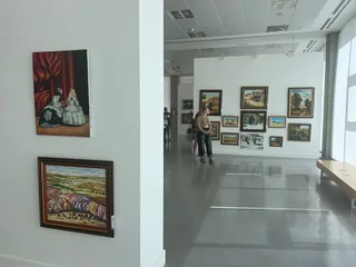 Exposición de pinturas de Esteban Polo