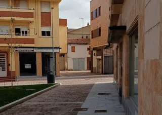 Calle La Chacona, en Carbajosa de la Sagrada