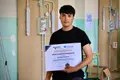 Ismael Sánchez Rodríguez, alumno del CIFP Río Tormes, que representará a la provincia en el certamen nacional tras ganar la fase provincial del Concurso de Jóvenes Instaladores