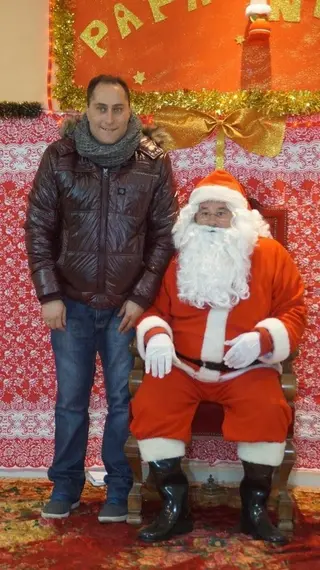 Visita de Papá Noel