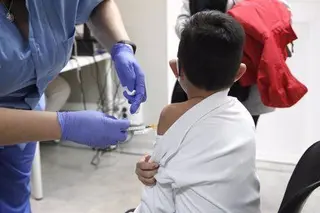 Vacunación infantil. Foto EP