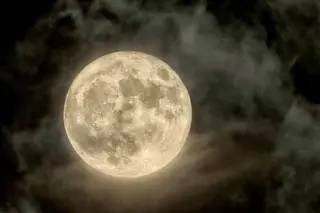 Superluna de nieve. Archivo