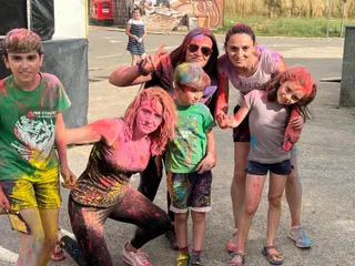 Color Party en Castellanos de Villiquera