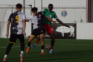Imágenes del partido entre Unionistas DH - Zamora B