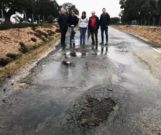 Foto Carretera Sando a Pelarrodríguez