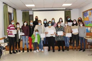 Curso de atención sociosanitaria anterior clausurado en diciembre