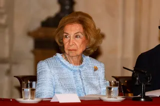 La Reina Doña Sofía durante la entrega de uno de los premios Reina Sofía de Poesía Iberoamericana | Europa Press