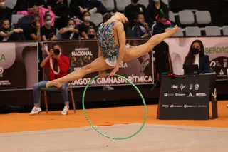 Lucia García, subcampeona de España.
