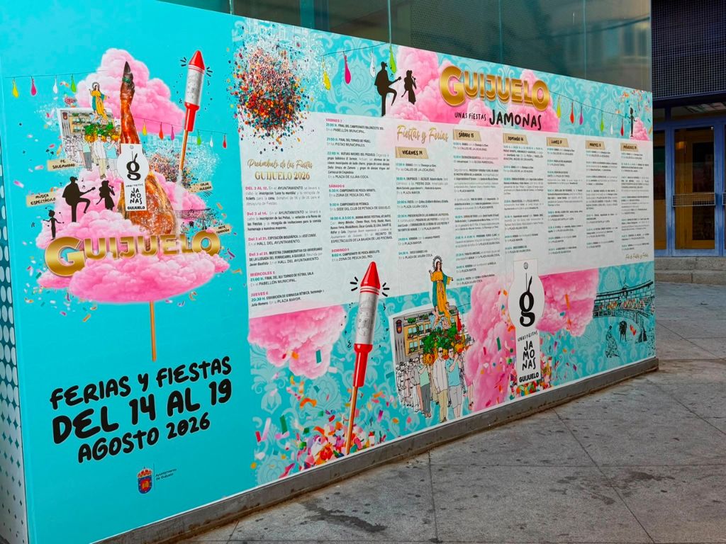 Cartel ferias y fiestas de Guijuelo, agosto de 2026