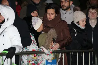 Ambiente en la Procesión del Yacente