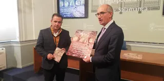 Javier García Hidalgo y Javier Iglesias presentan los 1.000 otoños de Salamanca en bandeja