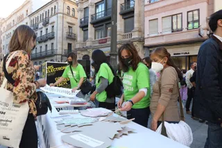 Concentración Plataforma de Empleo Salamanca