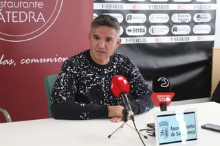 Rueda de prensa de Dani Ponz antes del encuentro contra el Barça B