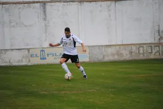 Rober, en un partido en el Francisco Mateos | FOTO SALAMANCA24HORAS.COM