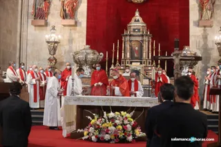 Misa funeral por las víctimas de la pandemia en la Catedral de Salamanca (11)
