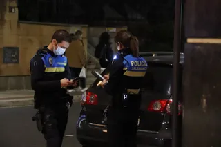La Policía Local, en la Avenida Mirat, en imagen de archivo | Foto: Andrea M.