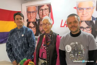 Ignacio paredero, javier herrero polo y María Teresa Carbajal