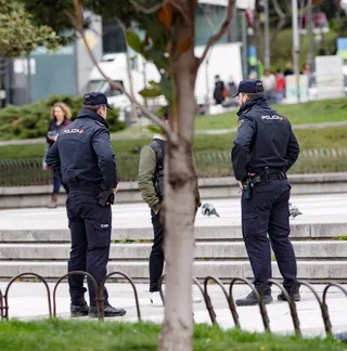 Agentes de la Policía Nacional. EP