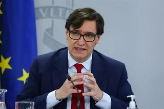 El ministro Salvador Illa