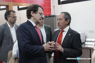 Mañueco y Jesús Juanes