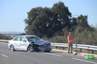 Accidente en Valdunciel