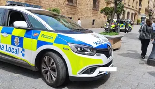 Imagen de archivo de un coche de la Policía Local de Salamanca | Salamanca 24 Horas