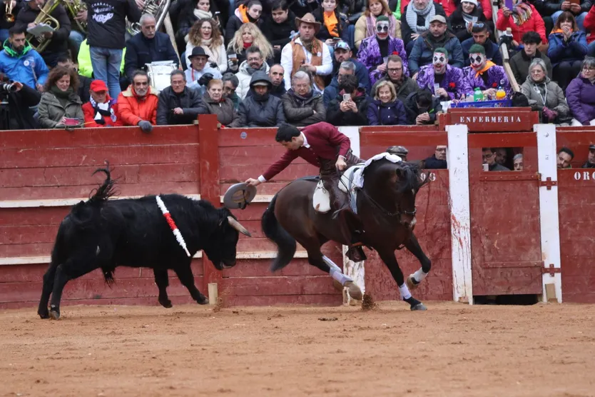 El rejoneador Víctor Herrero en Ciudad Rodrigo