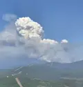 Incendio De Pinofranqueado Desde El Salmantino Paso De Los Moros