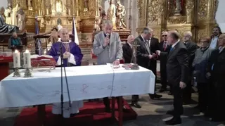Imposición de medallas Cristo de la Agonía