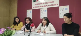 Representantes de FEVESA en una rueda de prensa