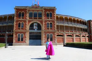 Ismael Martín ante la Puerta Grande de La Glorieta | Verónica Tapia