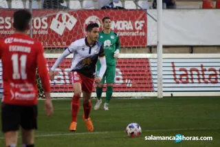 Ramiro Mayor, en un partido en el Ruta de la Plata | FOTO SALAMANCA24HORAS.COM