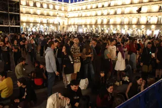 Concierto de Lágrimas de Sangre en la Plaza Mayor