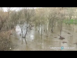 Aumento del Río Tormes