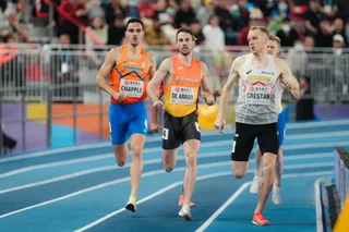Álvaro de Arriba, en los cuartos de final del Mundial de atletismo de pista cubierta | FOTO ATLETISMO RFEA