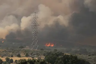 Declarado un incendio forestal en Trabanca